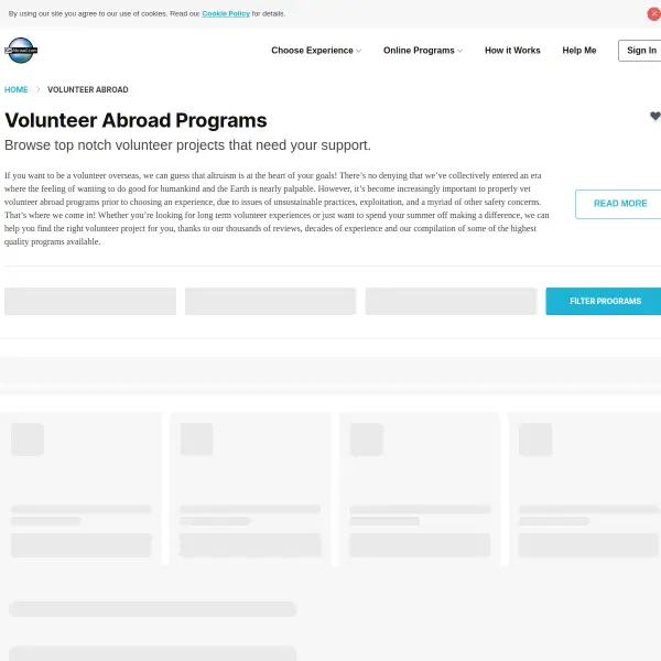Volunteer Abroad Programs | GoAbroad.com